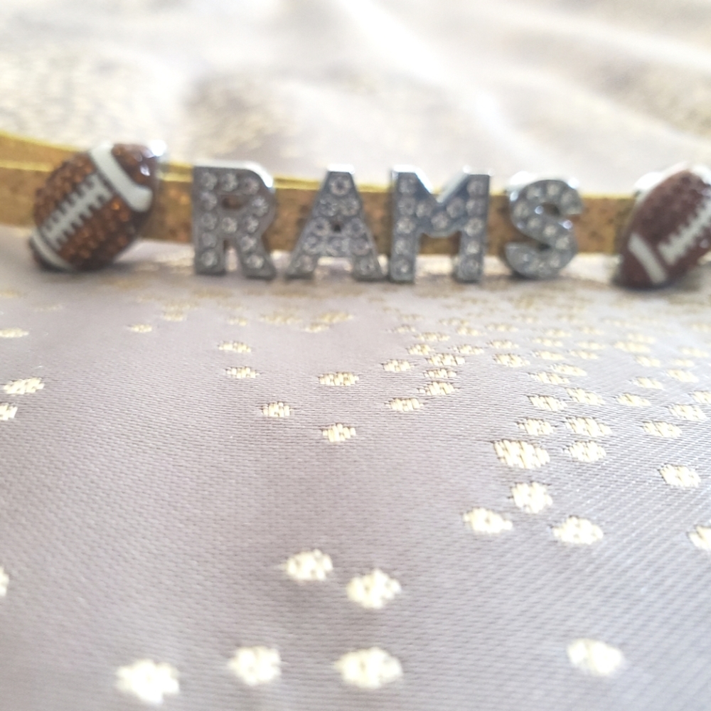 Beautiful Bling 😇 RAMS Key chain.
